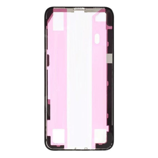 iPhone XS Max Middle Frame Bezel for Daily Phone Repairs front view replacement frame with adhesive strip