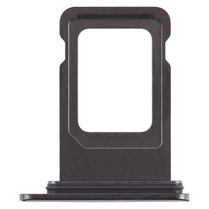 SIM Card Tray for iPhone XS Max Daily and Travel Use replacement tray shown upright, black metal tray for switching SIMs
