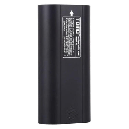 Tomo USB Battery Charger for 18650 Li-Ion Batteries - black portable USB charger power bank for 18650 cells