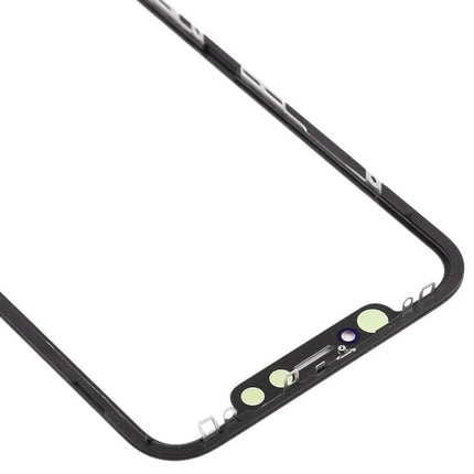 Replacement Front Glass for iPhone XR Daily Use outer glass lens with frame and OCA adhesive for cracked screen repair