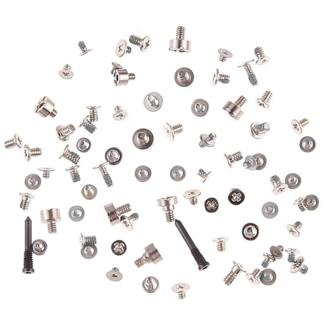 Essential Screws and Bolts Set for iPhone XR Upkeep - assortment of replacement screws and charging port screws for iPhone XR repairs