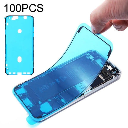 Waterproof Adhesive Stickers for iPhone XR Daily Repairs applied to phone back to restore moisture seal