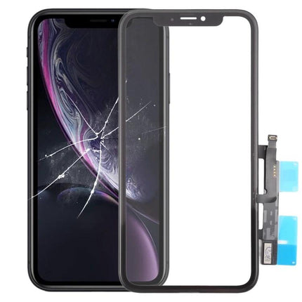 Replacement Touch Panel for iPhone XR Everyday Repairs - clear front glass replacement with flex cable for cracked or unresponsive screen