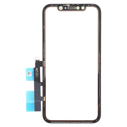 Replacement Touch Panel for iPhone XR Everyday Repairs - black front touch frame replacement for cracked or unresponsive iPhone XR screen