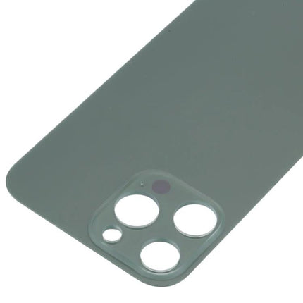 Glass Back Cover Replacement for iPhone XR Everyday Upkeep - matte green replacement back with camera cutouts