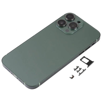 Green Frosted Back Cover for Everyday iPhone XR Protection showing matte green replacement back housing with camera cutout and SIM tray parts