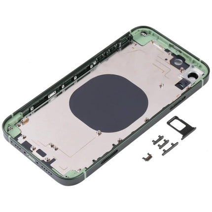 Green Frosted Back Cover for Everyday iPhone XR Protection - replacement green frosted back housing with buttons and SIM tray