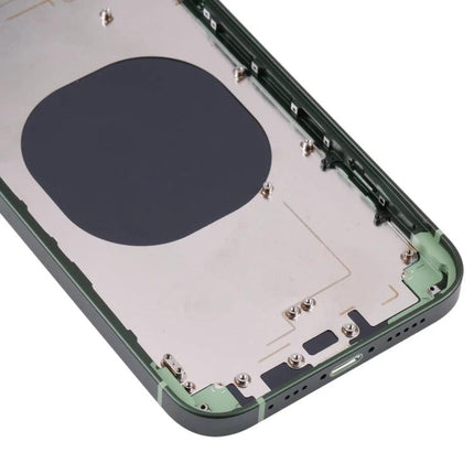 Green Frosted Back Cover for Everyday iPhone XR Protection showing inner chassis replacement piece in green frosted finish