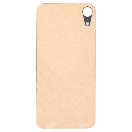 iPhone XR Back Cover Replacement for Everyday Phone Use beige replacement back panel with camera cutout