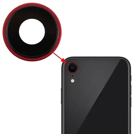 iPhone XR Rose Gold Camera Bezel For Repair