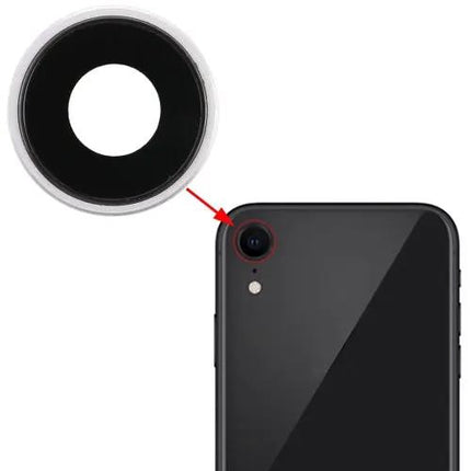 iPhone XR Rose Gold Camera Bezel For Repair