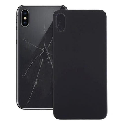 Essential Back Cover Replacement for Your iPhone XS Daily Use - matte black replacement covering cracked iPhone XS back