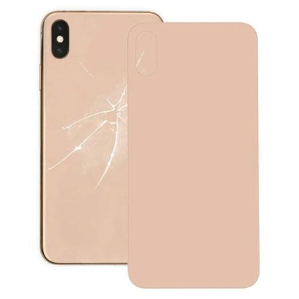 Essential Back Cover Replacement for Your iPhone XS Daily Use - rose gold replacement covering cracked back for everyday commuting and work
