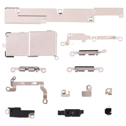 Essential Repair Kit for Everyday iPhone XS Home Fixes - assorted small internal metal brackets and connectors for at-home iPhone XS repairs