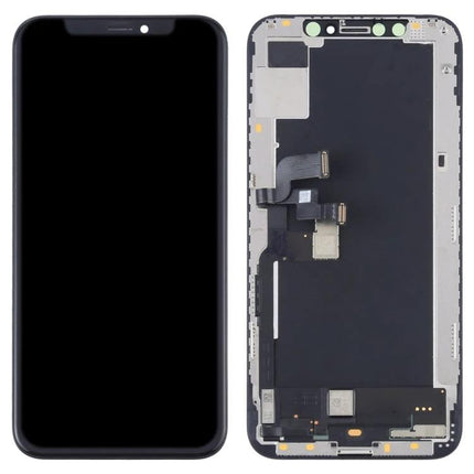 iPhone XS Original OLED Screen for Everyday Device Maintenance - replacement front assembly showing display and connectors