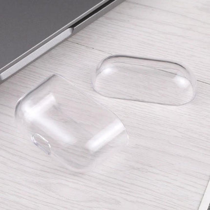 Transparent Case for AirPods 3 Daily Protection on the Go - clear split PC case showing top and bottom halves protecting earbuds