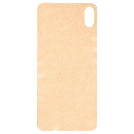 Glass Back Cover Replacement for iPhone XS Everyday Use beige replacement glass back panel for iPhone XS with camera cutout