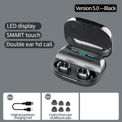 Wireless 263 TWS Bluetooth Earbuds with Advanced Noise Cancellation and Smart Touch Control