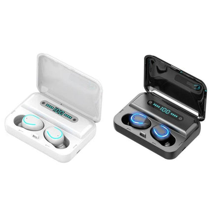 Wireless Bluetooth Earbuds With Noise Cancellation And Charging Case compact 3000mAh charging box LED display