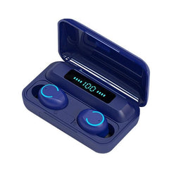 F9-9 Wireless Bluetooth Earbuds with Advanced Noise Cancellation, Touch Controls, Power Bank Case, and Voice Assistant Integration