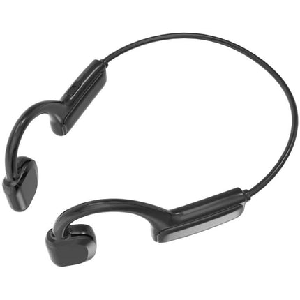 Open Ear Bone Conduction Sports Earphones For Running And Cycling black G1 Bluetooth 5.0 open-ear safety design for runners
