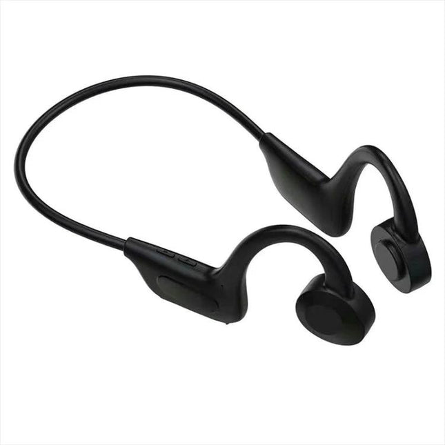 Bone Conduction Open Ear Headphones For Running And Commuting black G100 Bluetooth 5.0 open-ear sports headset