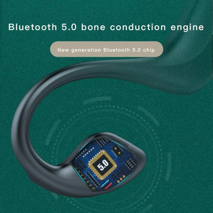 Bone Conduction Open Ear Headphones For Running And Commuting with Bluetooth 5.0 chip and open-ear bone conduction design