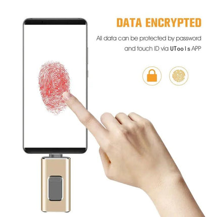 Richwell Multi-Connector Flash Drive for Everyday Data Backup
