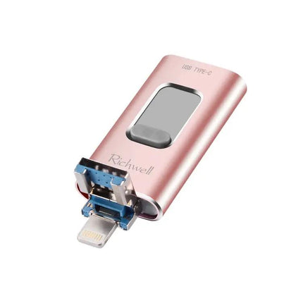 Richwell Multi-Connector Flash Drive for Everyday Data Backup