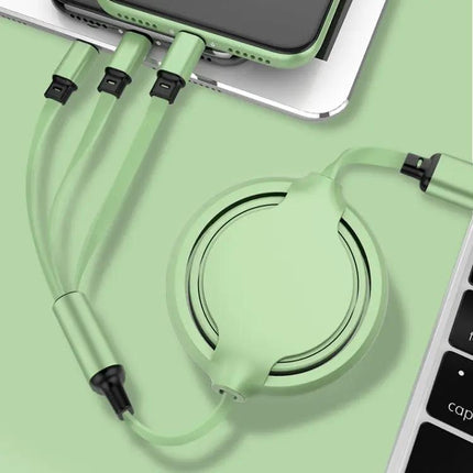 Versatile Retractable Cable for Everyday Device Charging Needs