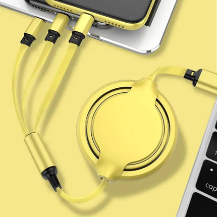 Versatile Retractable Cable for Everyday Device Charging Needs