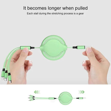 Versatile Retractable Cable for Everyday Device Charging Needs