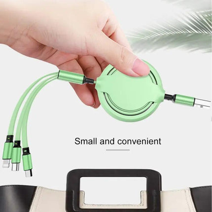 Versatile Retractable Cable for Everyday Device Charging Needs