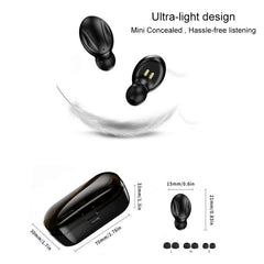 XG13 TWS Compact Bluetooth 5.0 Wireless Earbuds with Advanced Noise Cancellation