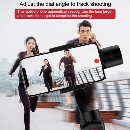 S5 Handheld Gimbal for Steady Mobile Videos on Trips – smartphone on gimbal tracking runners for smooth action footage