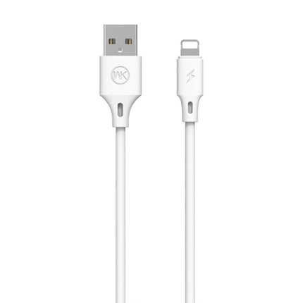 Essential USB Cable for Daily Device Charging at Home - white 8-pin USB cable with extra length for couch or desk charging