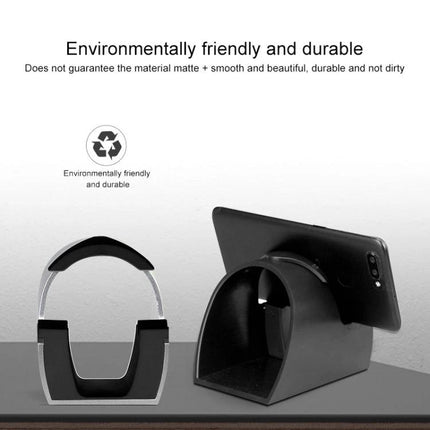 Adjustable Universal Metal Desktop Bracket for Phones and Tablets holding smartphone at optimal angle for video calls and recipes