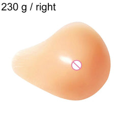 Silicone Spiral Shape Post-Surgery Breast Reconstruction Pad with Nipple Cover - Right Side 230g