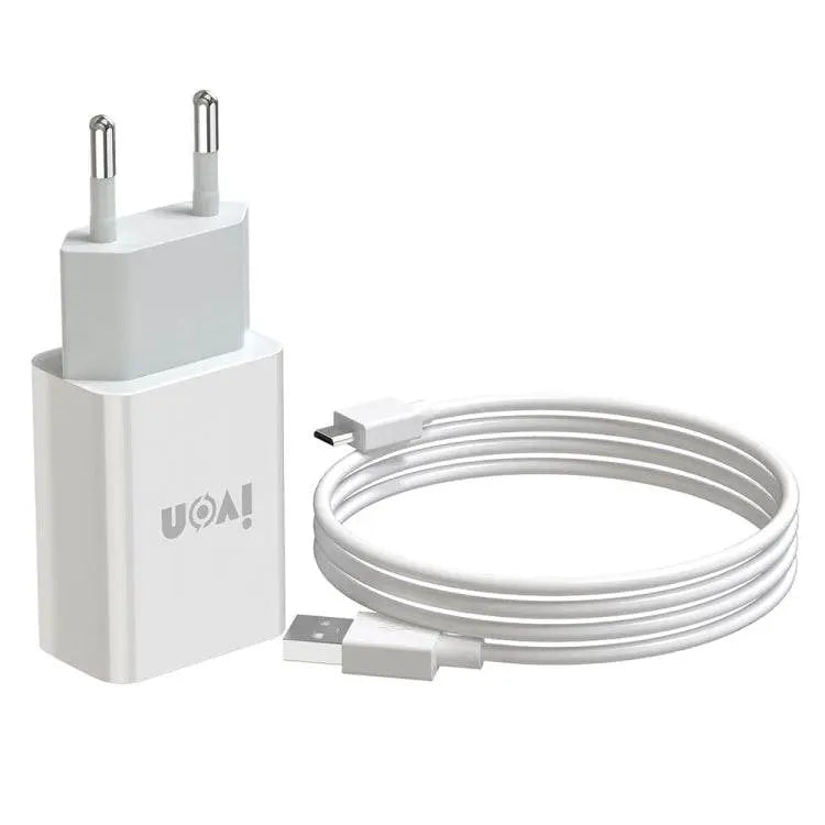 IVON AD-33 2 in 1 2.1A USB Travel Charger and Data Cable