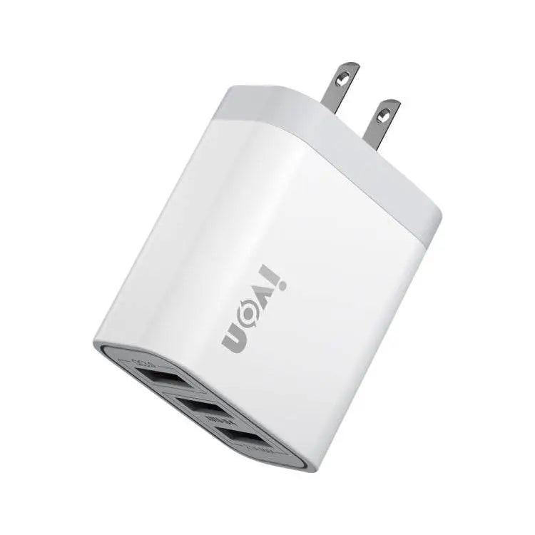 IVON AD37 5A QC 3.0 Three USB Port Travel Charger Compact