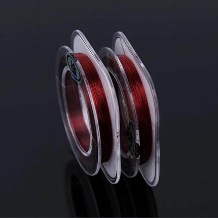 Imported Raw Silk Nylon Fishing Line 50m For Long Casting - red mono fishing line on compact spools for spinning and baitcasting
