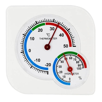 Indoor Weather Station For Home Temperature And Humidity compact ABS/PC tabletop thermometer and hygrometer showing 28°C and 60% RH