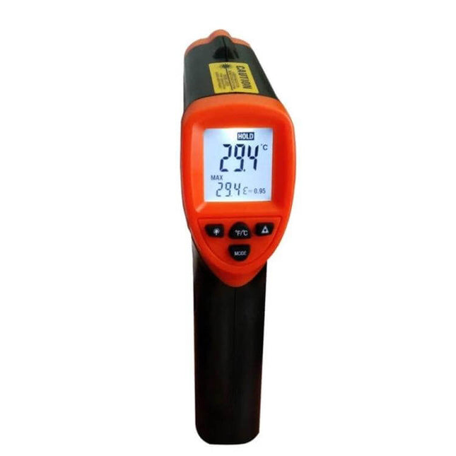 Infrared Thermometer 35 Centimeter Distance For Quick Home Checks - handheld non-contact IR gun showing 29.4°C reading