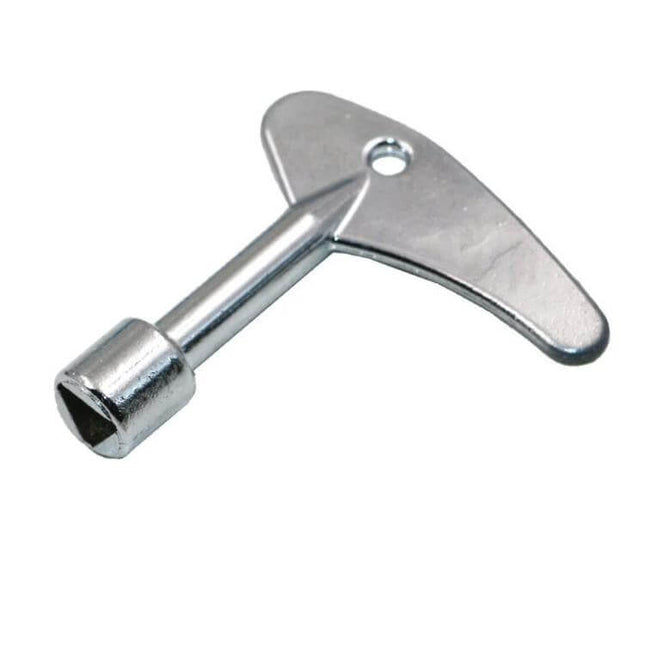 Inner Triangle Water Meter Valve Wrench 62x57mm For Easy Valve Access compact alloy T-handle tool for tight valve reach