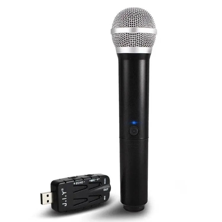 J.I.Y K Song Wireless Microphones for TV PC USB Receiver 