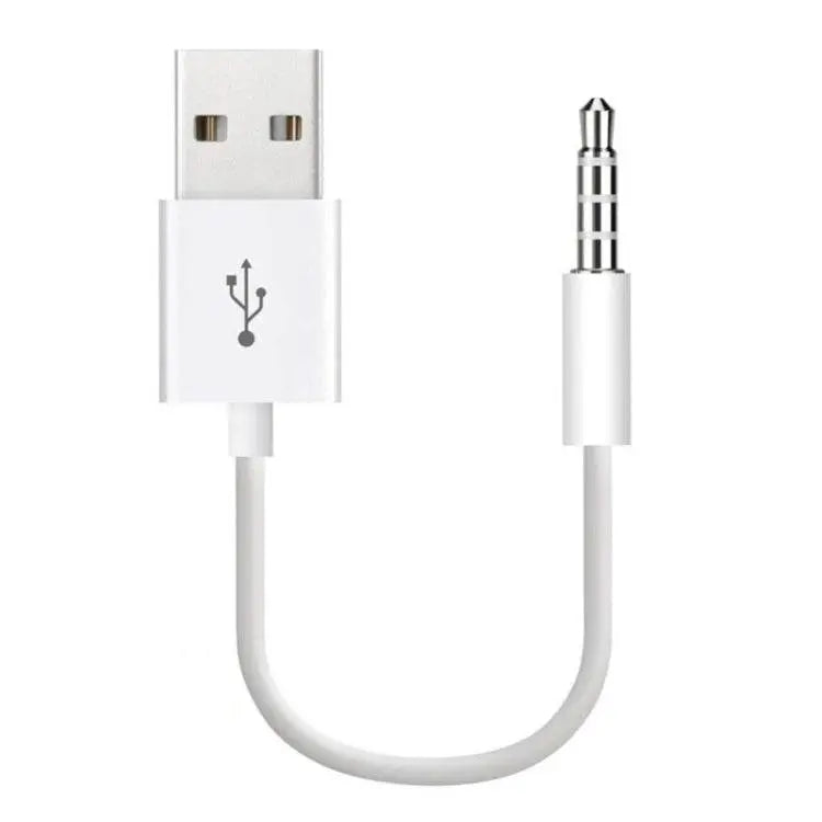 JW-SM1 USB to 3.5mm Jack Sync Charge Cable 10cm Length