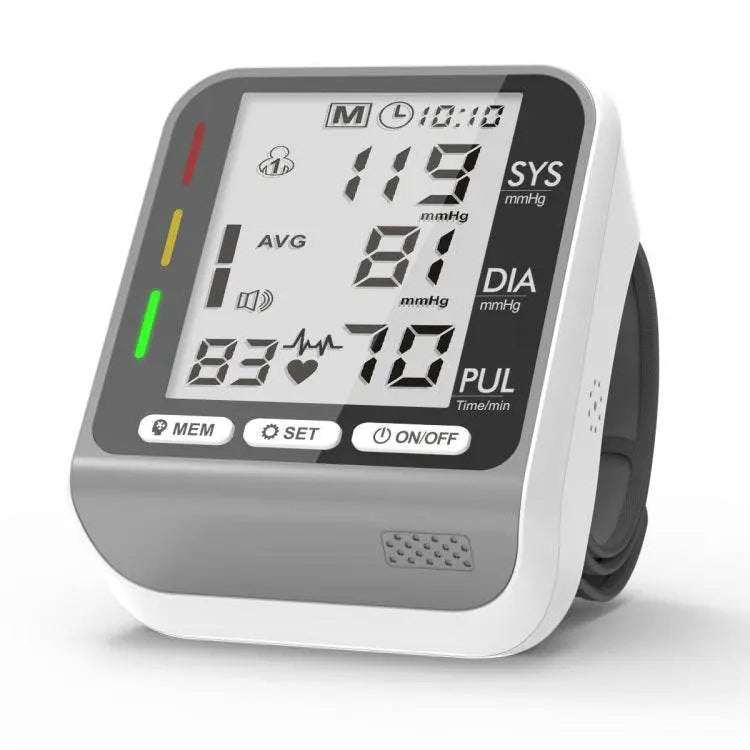 JZ-253A Automatic Electronic Sphygmomanometer Smart Wrist Blood Pressure Meter