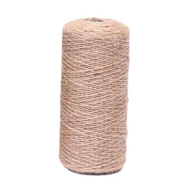 Jute Braided Cord For Crafts And Lamp Decor 1mm x 400m natural jute spool for lampshade ties, macrame, gift wrapping, and DIY decor