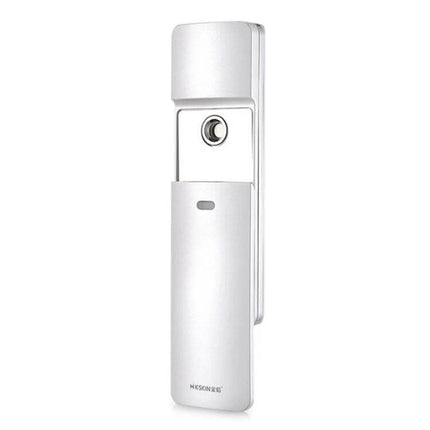 K-SKIN Nano Cool Facial Sprayer Handheld For Refreshing Skin white compact handheld nano mist device for travel and makeup prep
