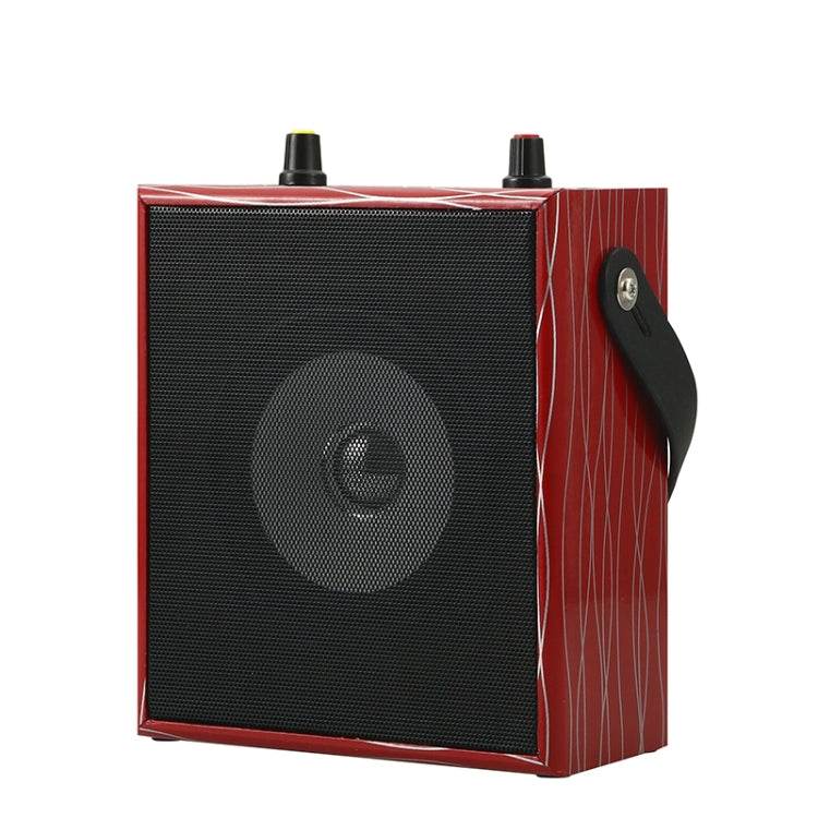 K10 10W Bluetooth 5.0 Portable Handheld Speaker K10 Red Black